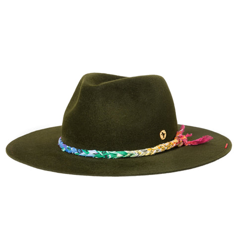 Rainbow Fedora - Green
