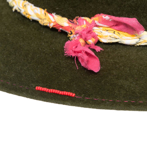 Rainbow Fedora - Green